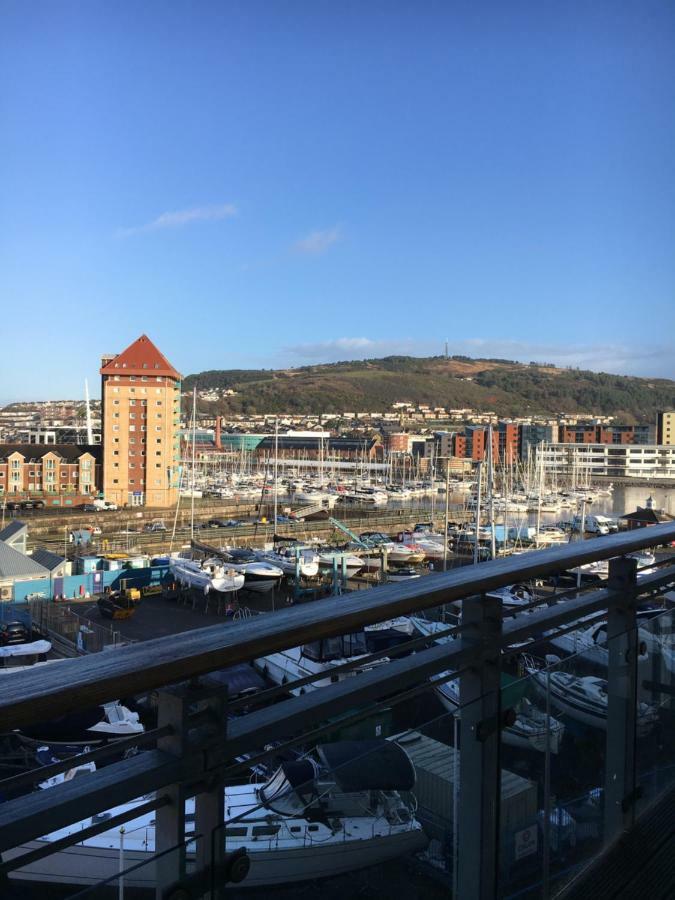 Swansea Bay, Marina & Arena View Mins To Beach & City Exterior foto